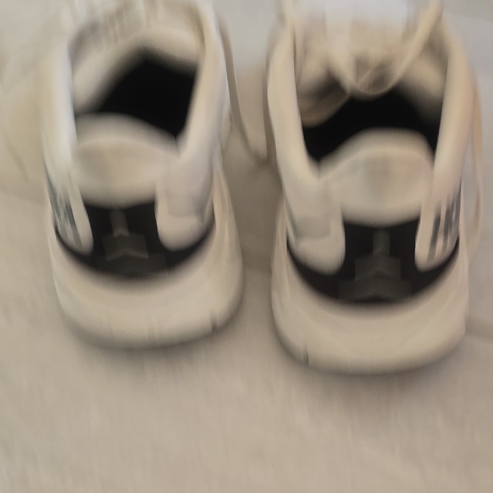 Hoka White and Black Athletic Shoes - Picture 3 of 8